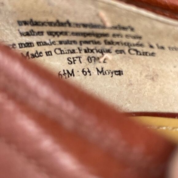 Nine West DancinDark Women's Classic Platform Pumps Slip On Brown Size 6.5 - Picture 12 of 13